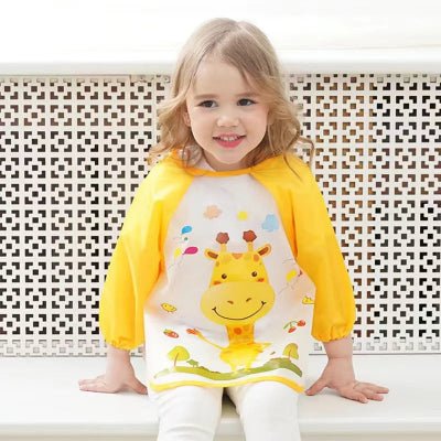 Bavoir Bébé - Jaune - Joli bébé maman