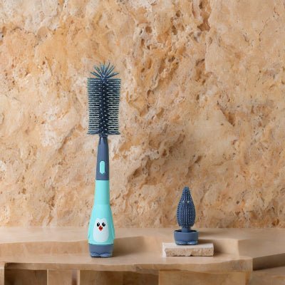 Brosse pour Biberon - Bleu - Joli bébé maman