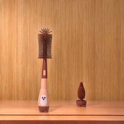 Ensemble de Brosse pour Biberon - Brun - Joli bébé maman
