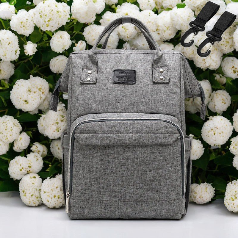 Sac A Langer - Gris foncé - Joli bébé maman