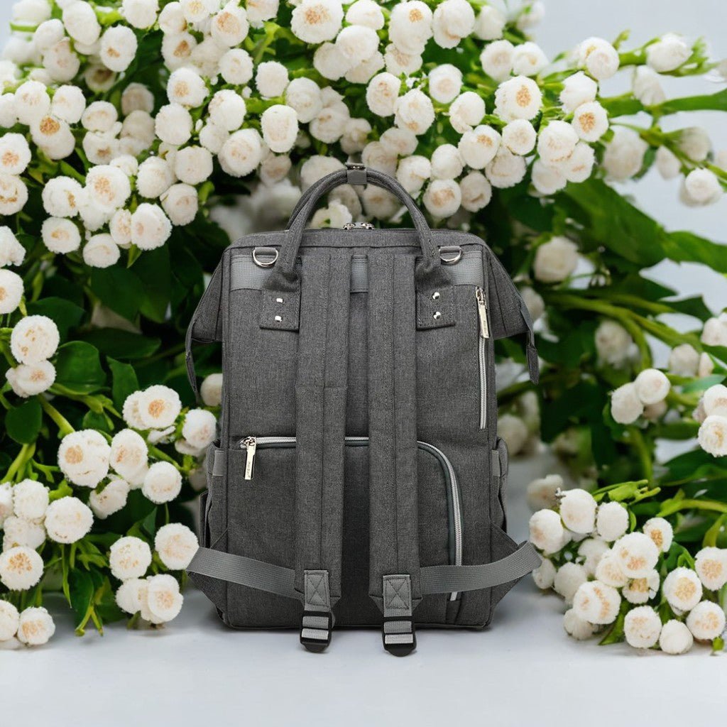 Sac A Langer - Gris foncé - Joli bébé maman