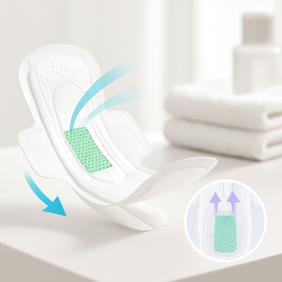 Serviette Hygiénique Angel Moon de Jour | Protection Optimale - Joli bébé maman