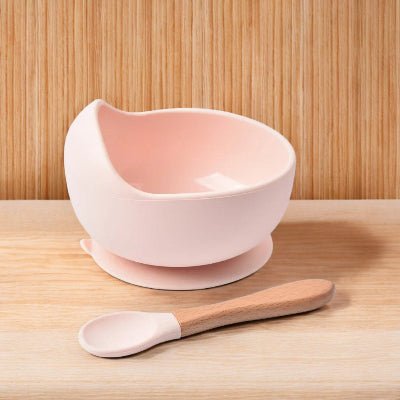 Vaisselle Bebe - Rose - Joli bébé maman