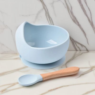 Assiette Bébé - Bleue - Joli bébé maman