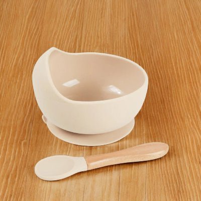 Assiette Bebe - Ensemble beige - Joli bébé maman