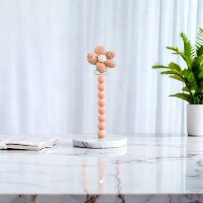 Attache Tétine - Beige Sable - Joli bébé maman
