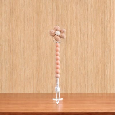 Attache Tétine - Beige Sable - Joli bébé maman