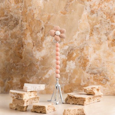Attache Tétine - Beige Sable - Joli bébé maman
