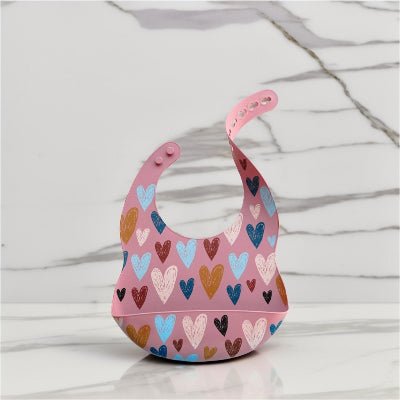 Bavoir Bébé en Cœur - Joli bébé maman