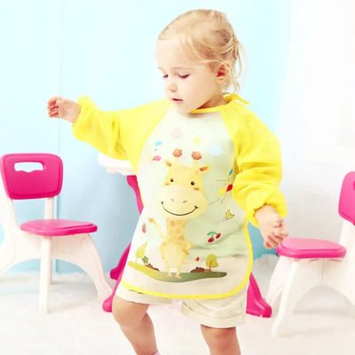 Bavoir Bébé - Jaune - Joli bébé maman