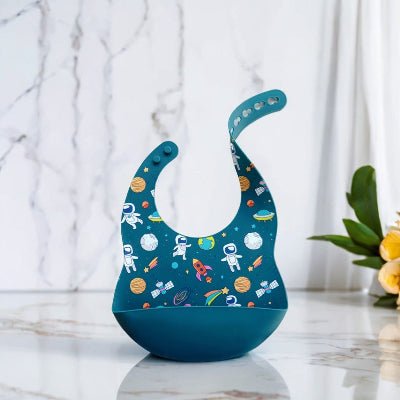 Bavoir en Silicone - Spatial - Joli bébé maman