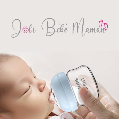 Biberon Avent en verre - pour nourrisson - Joli bébé maman