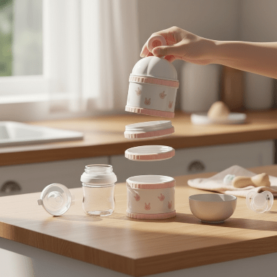 Boite doseuse lait | PerfectDose - Joli bébé maman