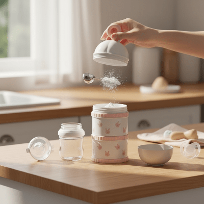 Boite doseuse lait | PerfectDose - Joli bébé maman