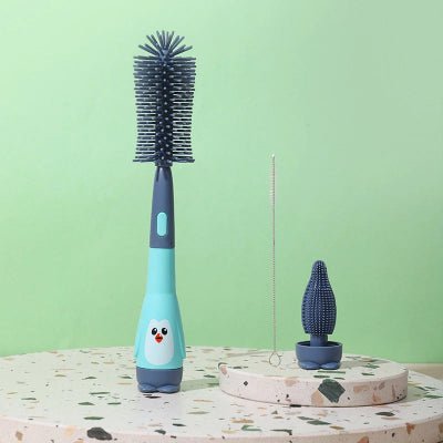 Brosse pour Biberon - Bleu - Joli bébé maman