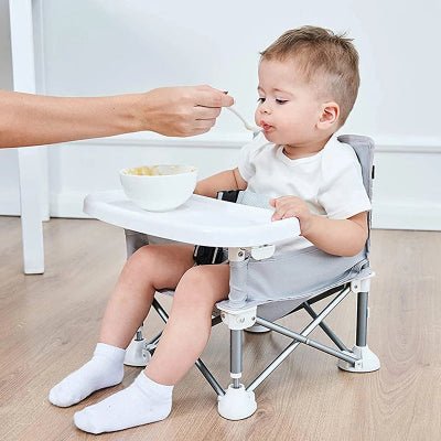Chaise d'appoint - Grise - Joli bébé maman