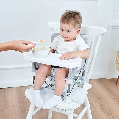 Chaise d'appoint - Grise - Joli bébé maman