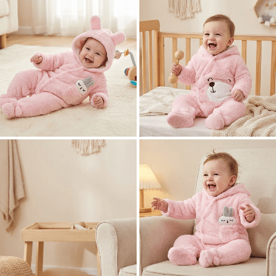 Combinaison bébé | Doux Confort - Joli bébé maman