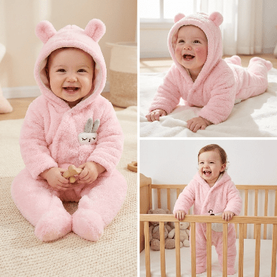 Combinaison bébé | Doux Confort - Joli bébé maman