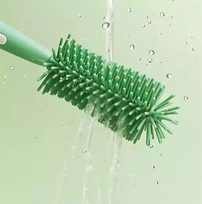Ensemble de Brosse Biberon Vert - Joli bébé maman