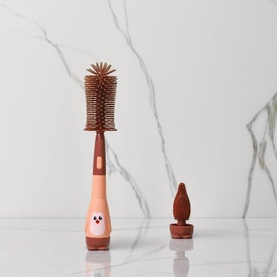 Ensemble de Brosse pour Biberon - Brun - Joli bébé maman