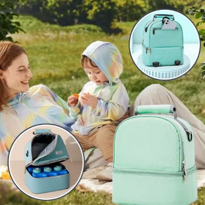 Sac à Biberon - Vert Clair - Joli bébé maman