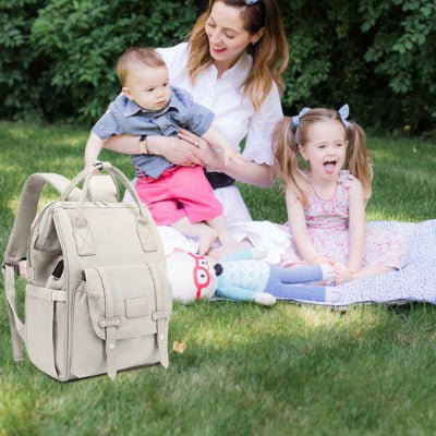 Sac à langer - Beige - Joli bébé maman