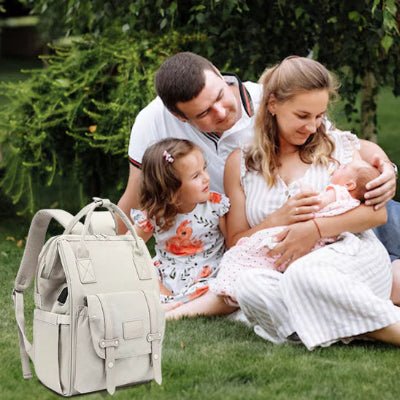 Sac à langer - Beige - Joli bébé maman