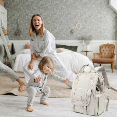 Sac à langer - Beige - Joli bébé maman