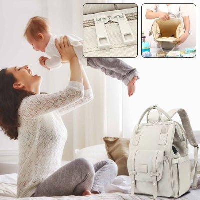 Sac à langer - Beige - Joli bébé maman