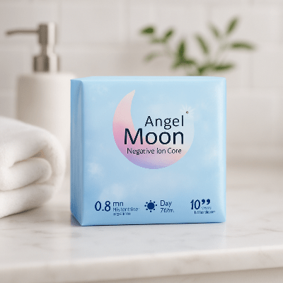 Serviette Hygiénique Angel Moon de Jour | Protection Optimale - Joli bébé maman