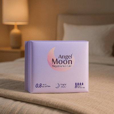 Serviette Hygiénique Nuit | Angel Moon - Joli bébé maman