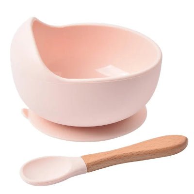 Vaisselle Bebe - Rose - Joli bébé maman