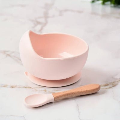 Vaisselle Bebe - Rose - Joli bébé maman