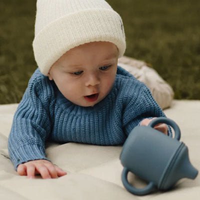 Verre Bebe - Bleu - Joli bébé maman