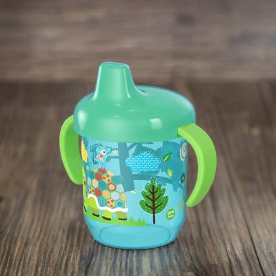 Verre Bebe - Dessin Animé - Bleu - Joli bébé maman